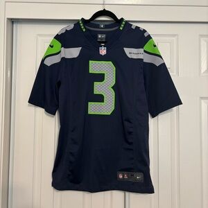 Nike Men's Navy Blue Seattle Seahawks Jersey